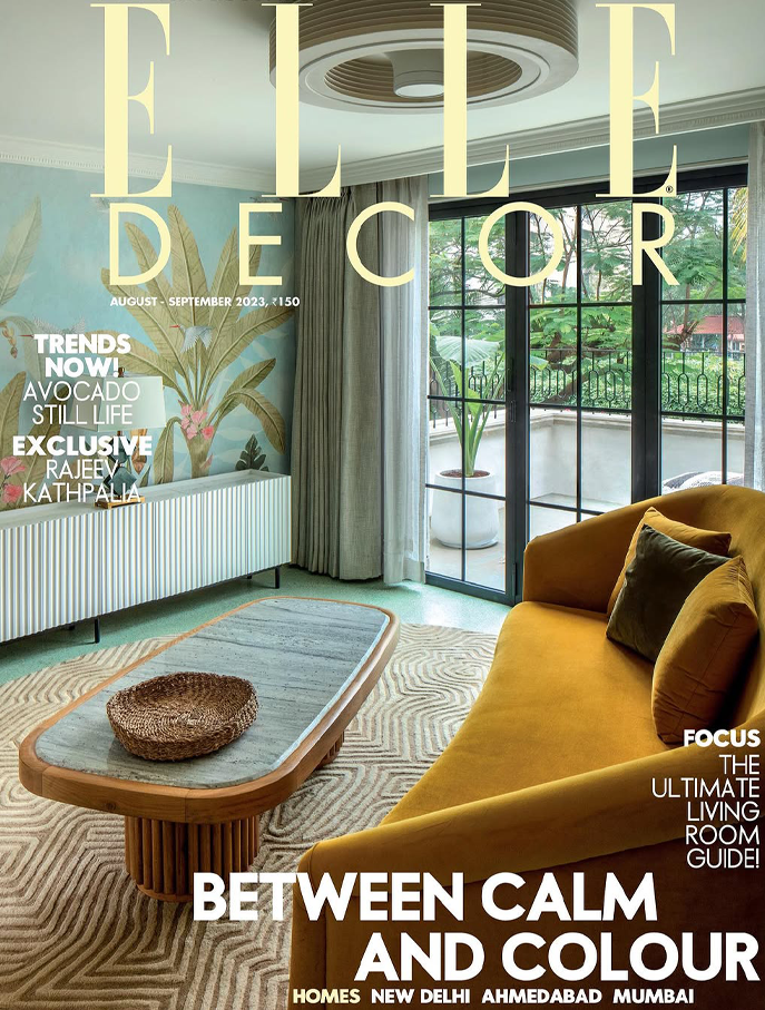 Featured in Elle Decor: Our Edo Side Table in Josmo Studio's Stunning Project