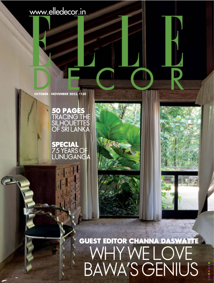 Carved in Stone, Crowned in Style: Our Sculptural Icons Featured in Elle Decor’s Oct–Nov 2023 Edition!