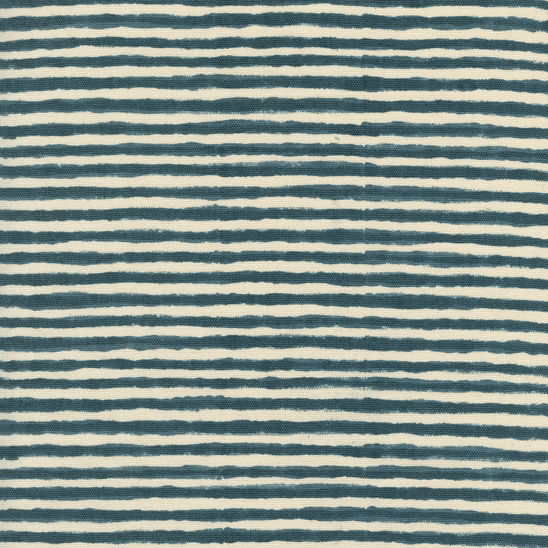 Spring Rhythm Batik Stripes Indigo