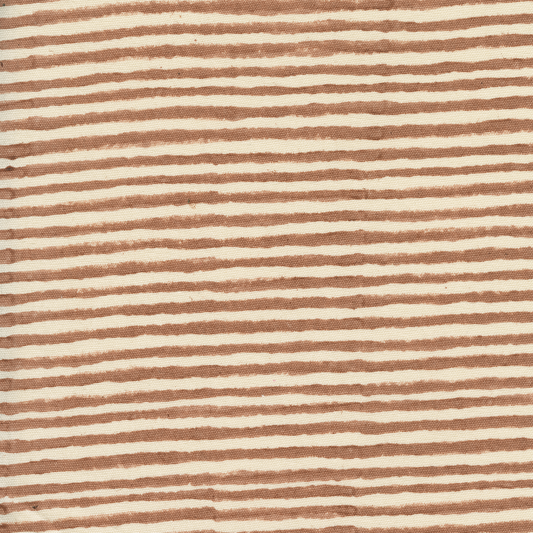 Spring Rhythm Batik Stripes Sandstone