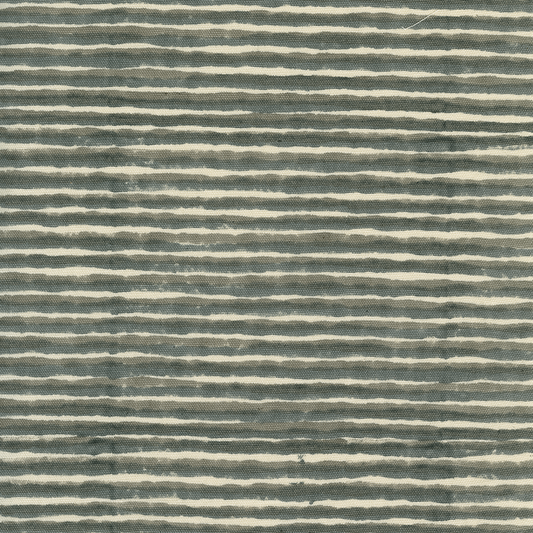 Spring Rhythm Batik Stripes Slate Bark