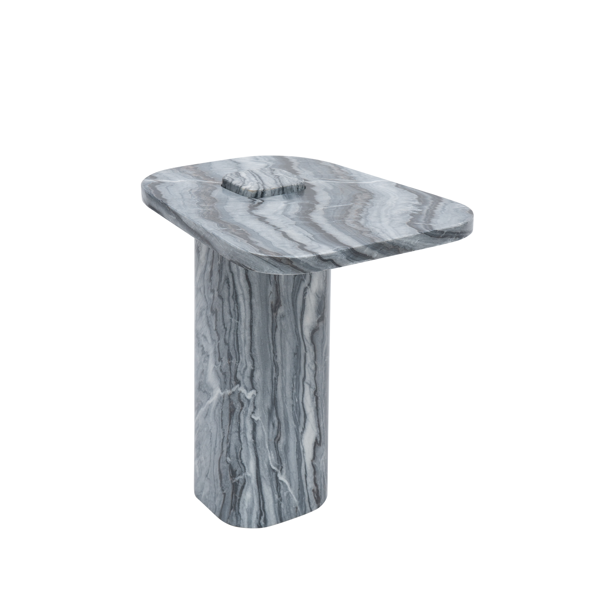 Greyish Blue Marble