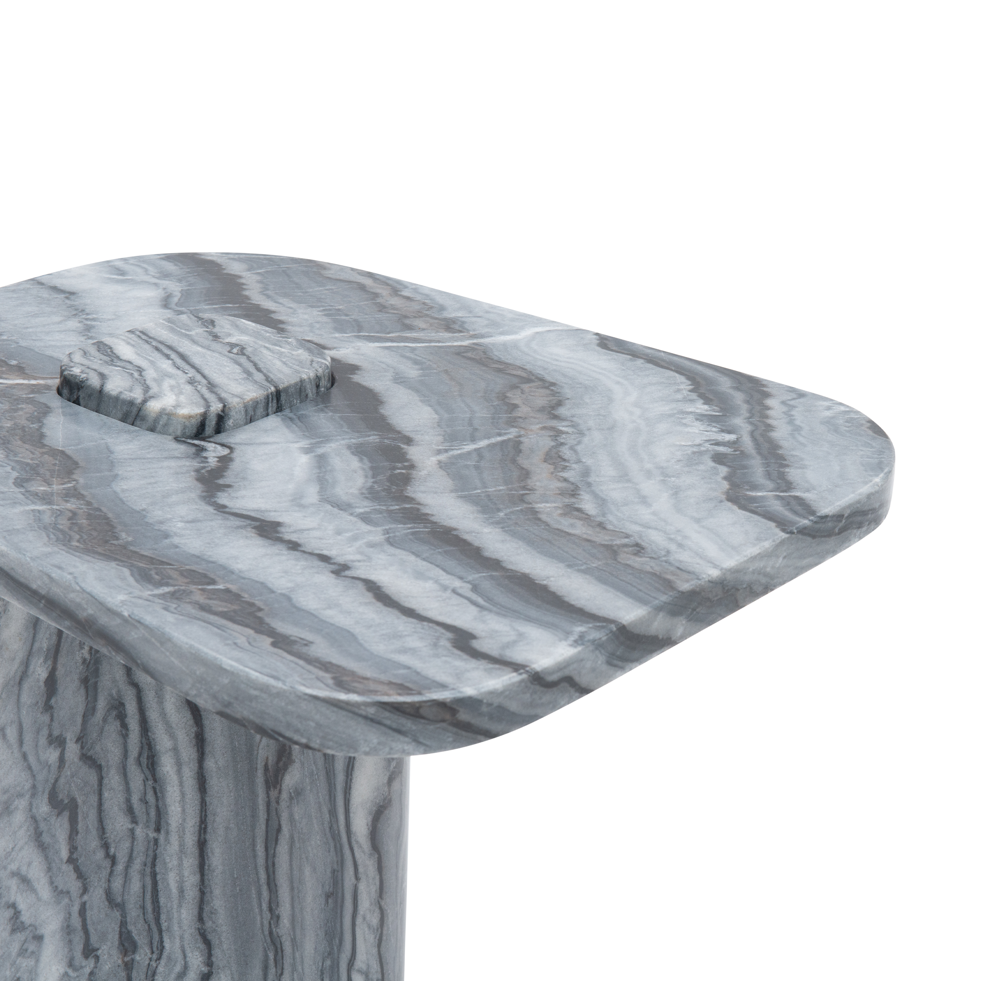 Greyish Blue Marble