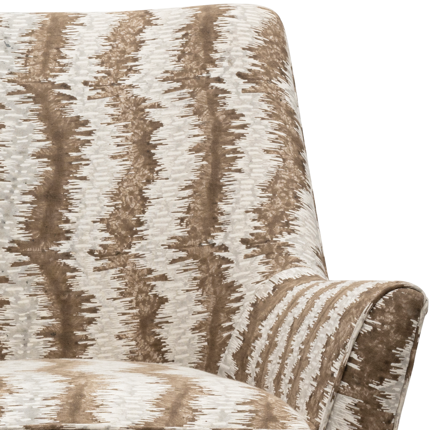 Medium Walnut_Spring Rhythm Tobacco and Dove - Chevron