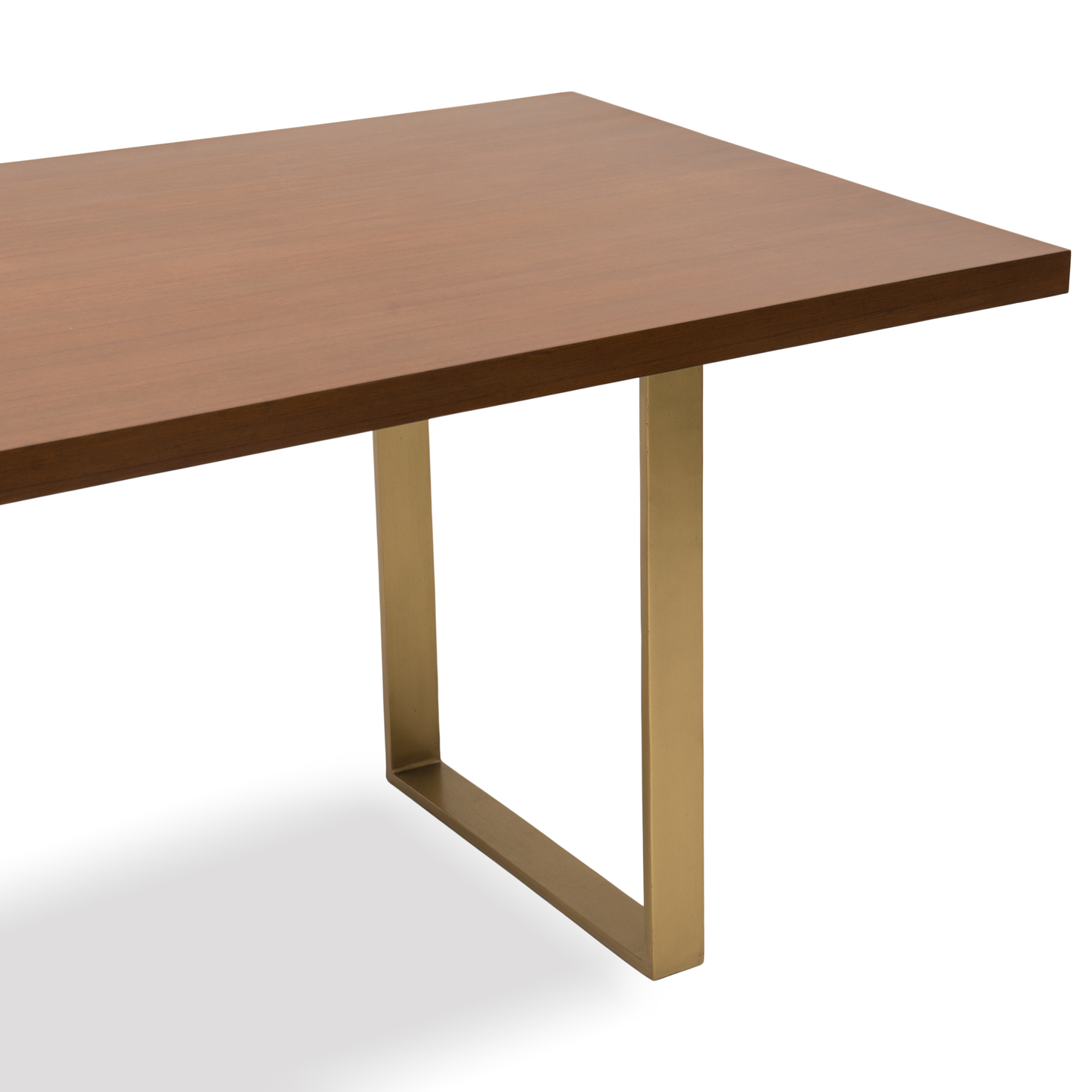 Natural Teak-Brass
