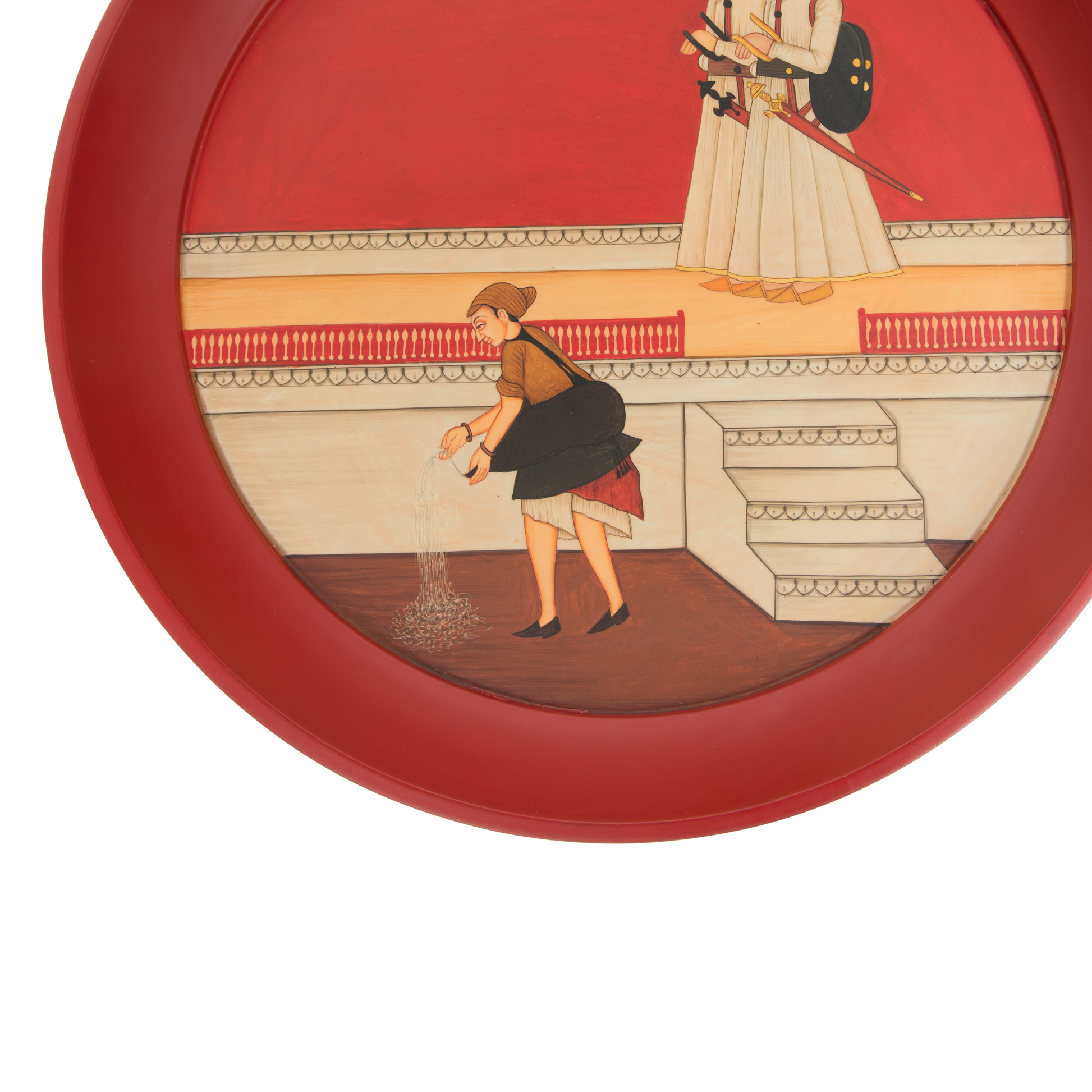 Maharajas Palace Miniature Painting