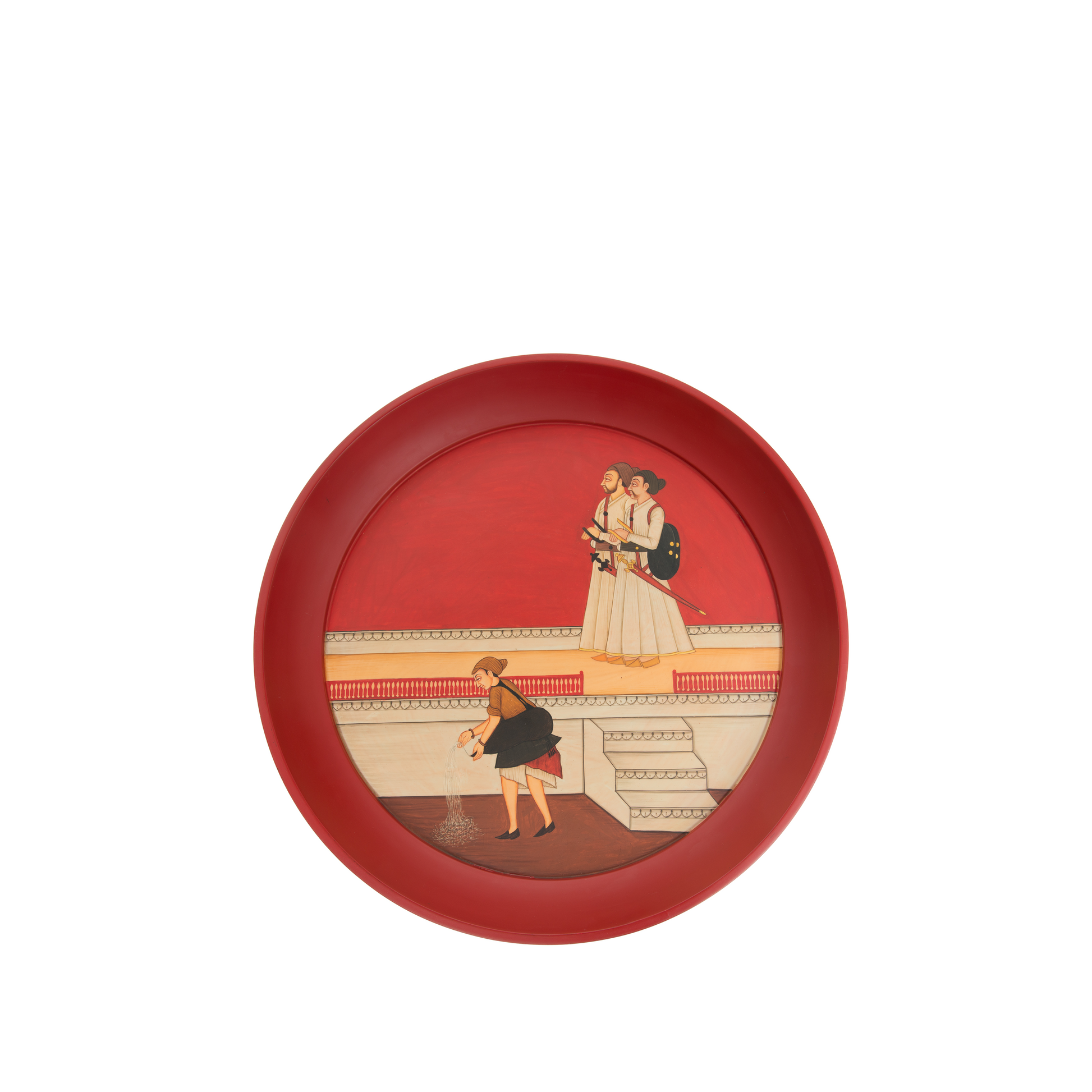 Maharajas Palace Miniature Painting