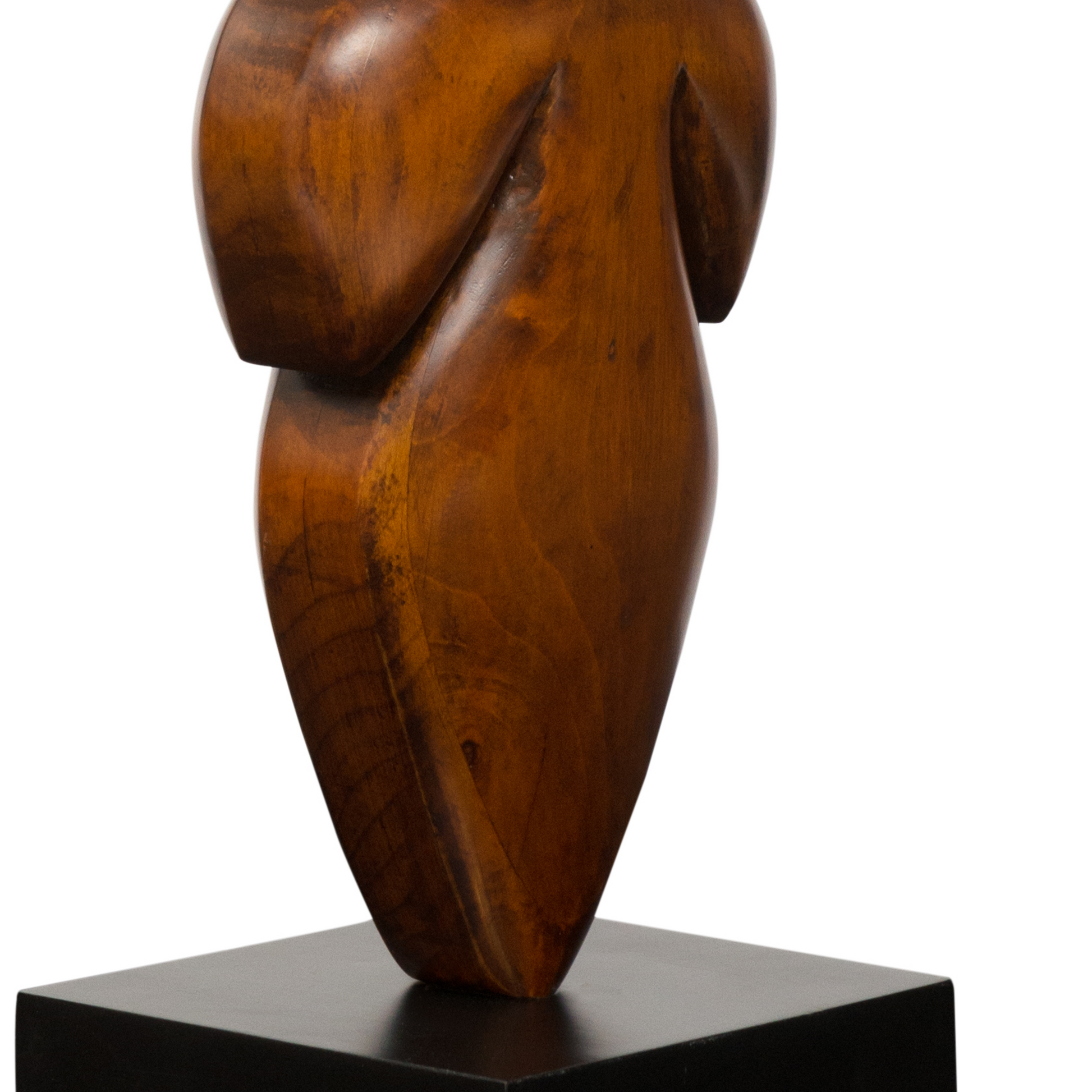 Teak and Jet Black Base