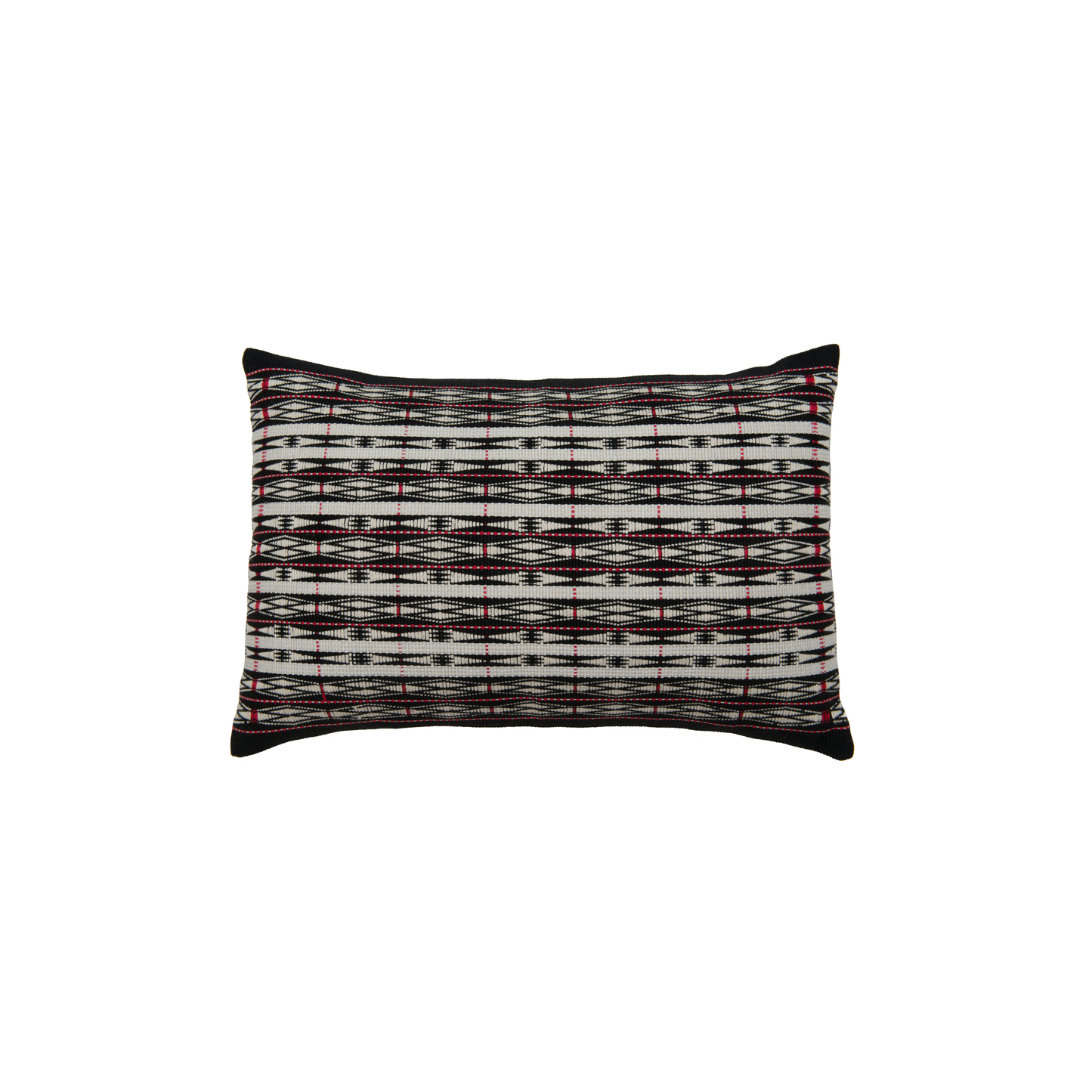 Woven Black Red