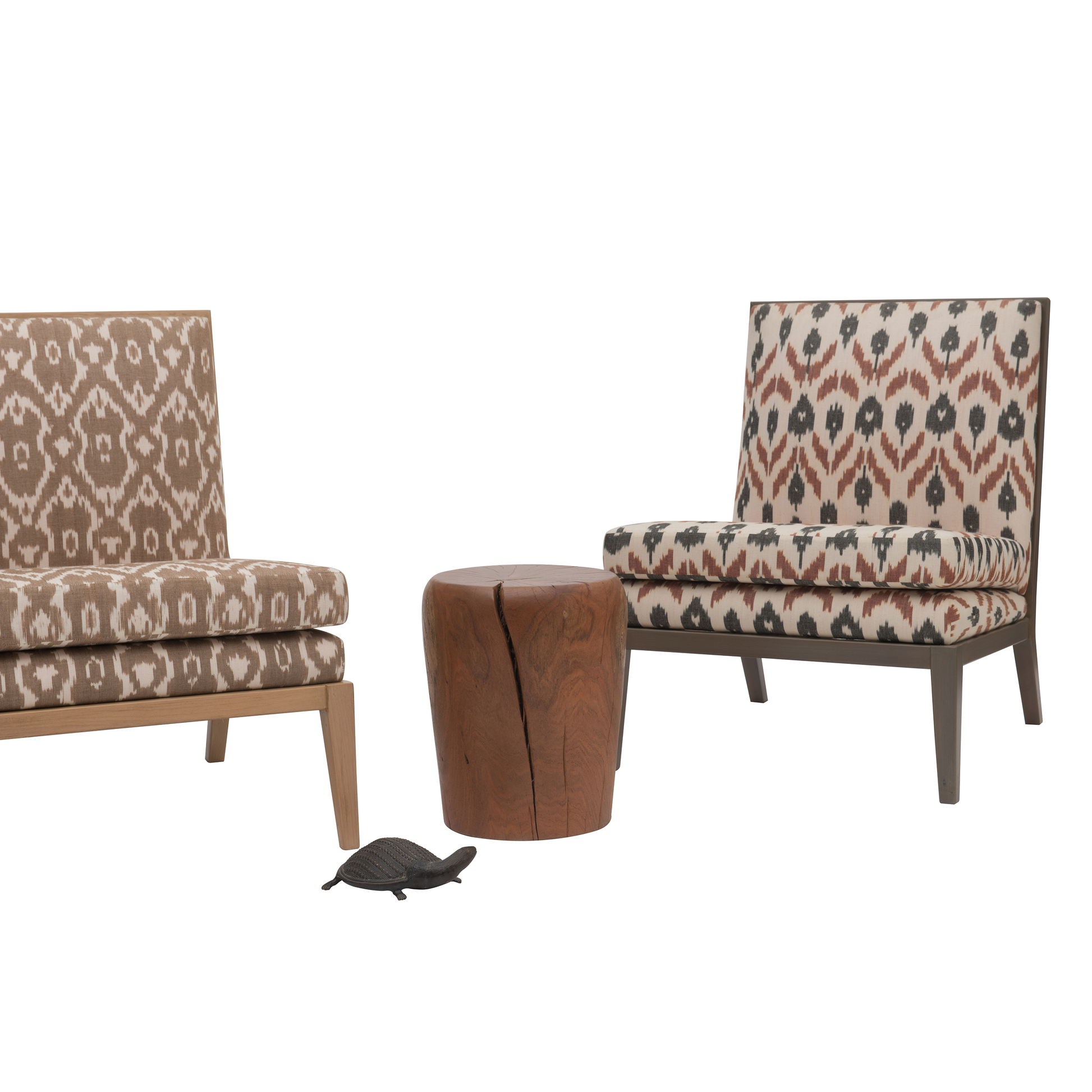 Dark Ash_Ikat Weave Chittoor