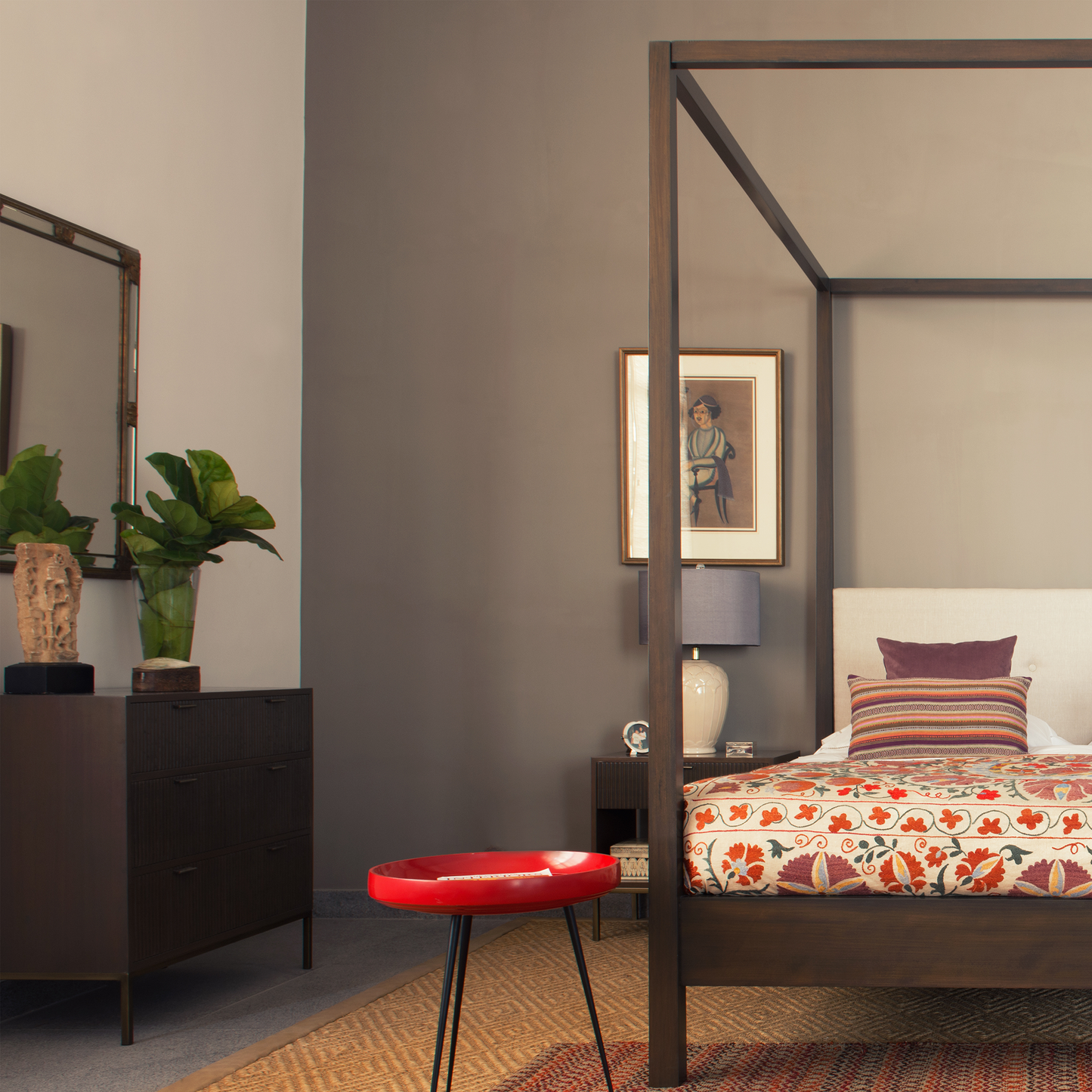 Graphite Cotton Linen Spruce
