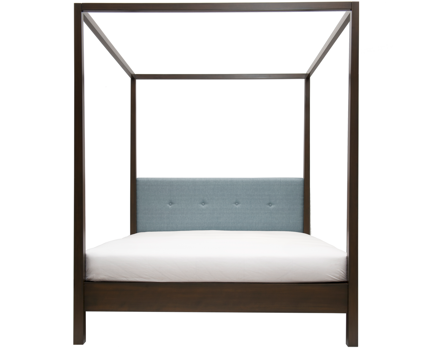 Graphite Cotton Linen Blue Mist