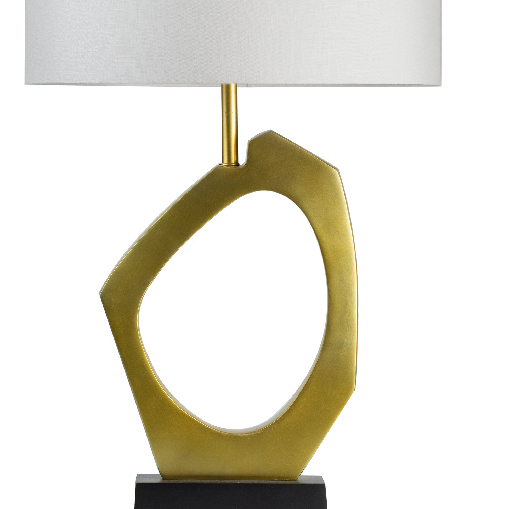 Gold Brass and Jet Black Base