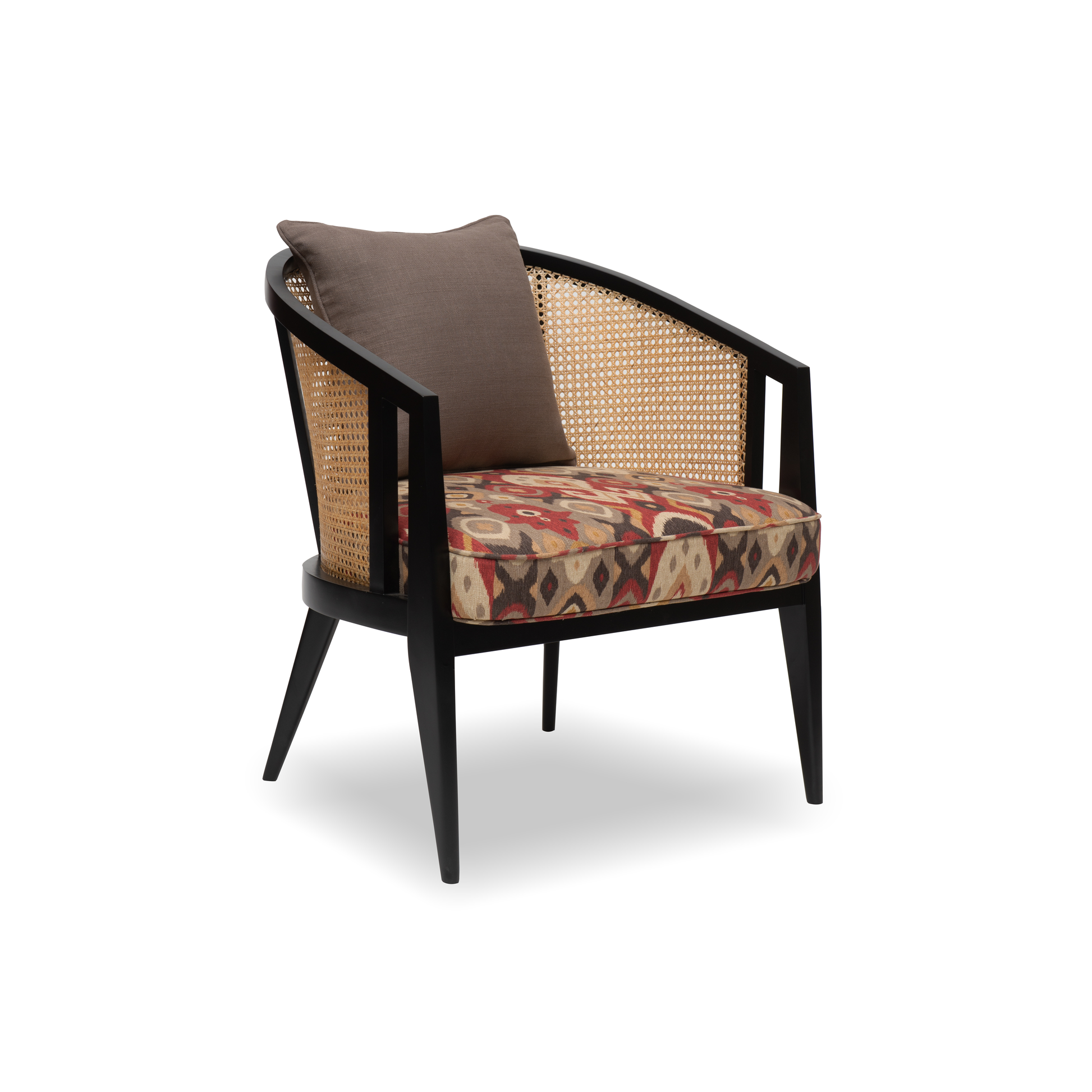 Jet Black_Woven Malenka Bordeaux