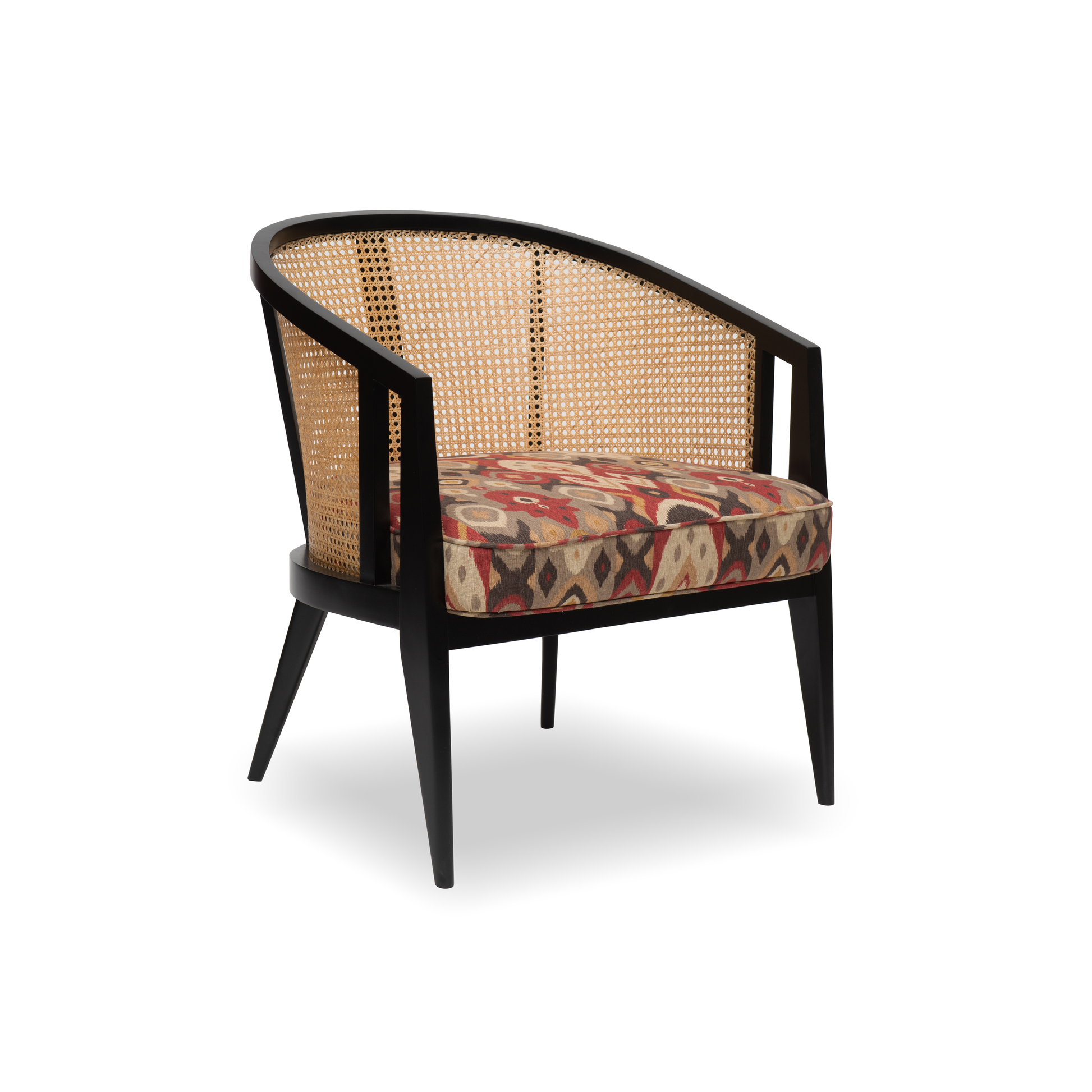 Jet Black_Woven Malenka Bordeaux