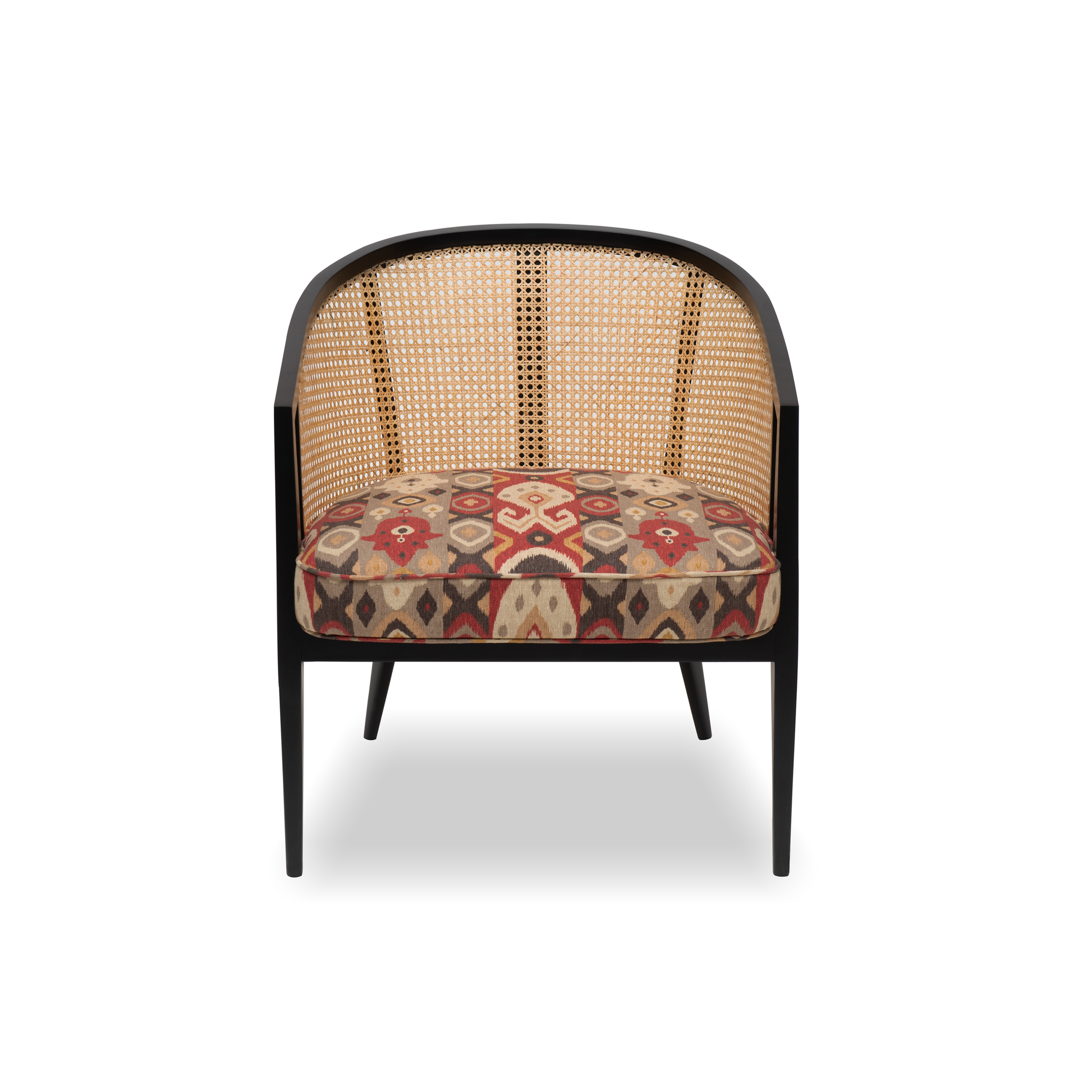 Jet Black_Woven Malenka Bordeaux