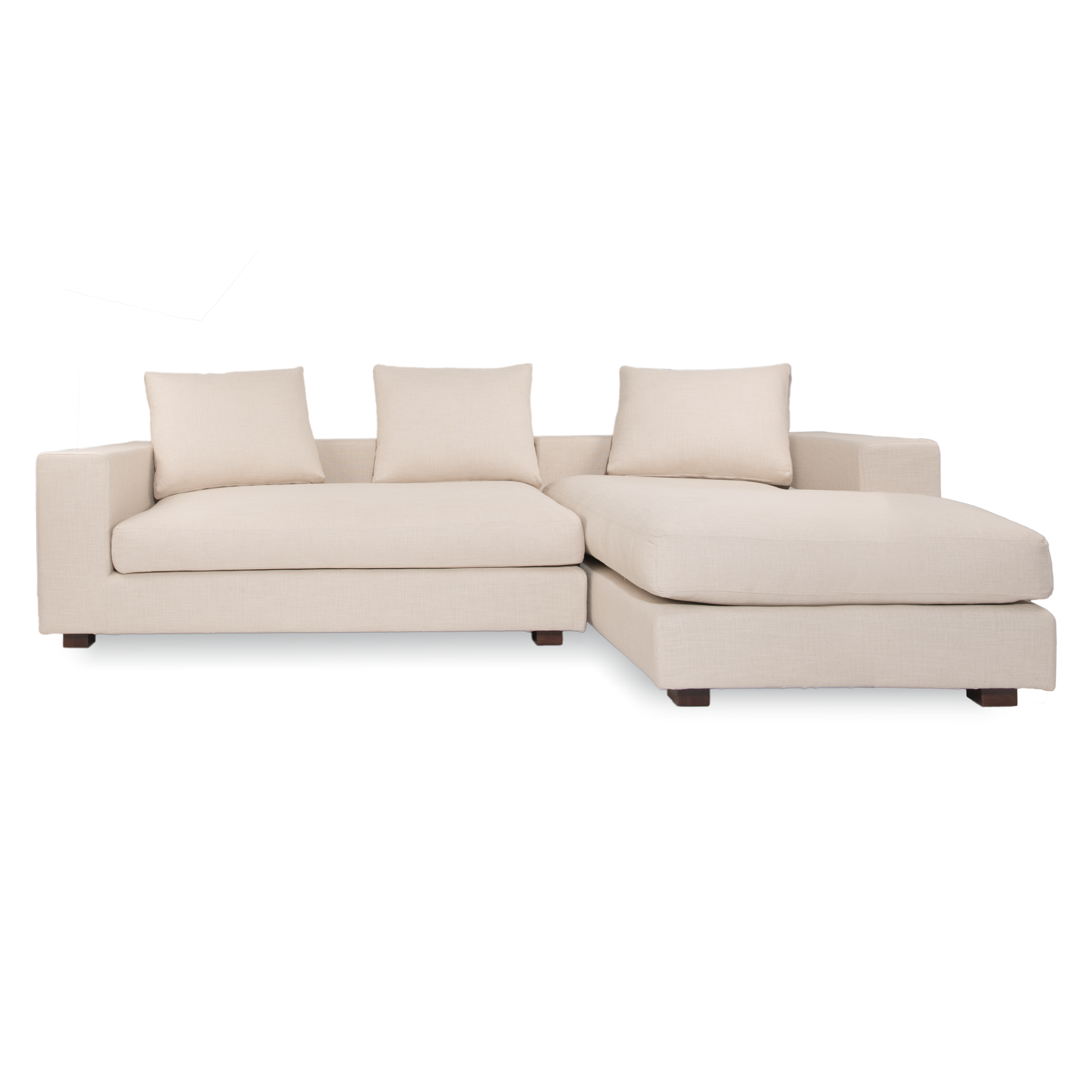 Contemporary Plain Natural_Walnut