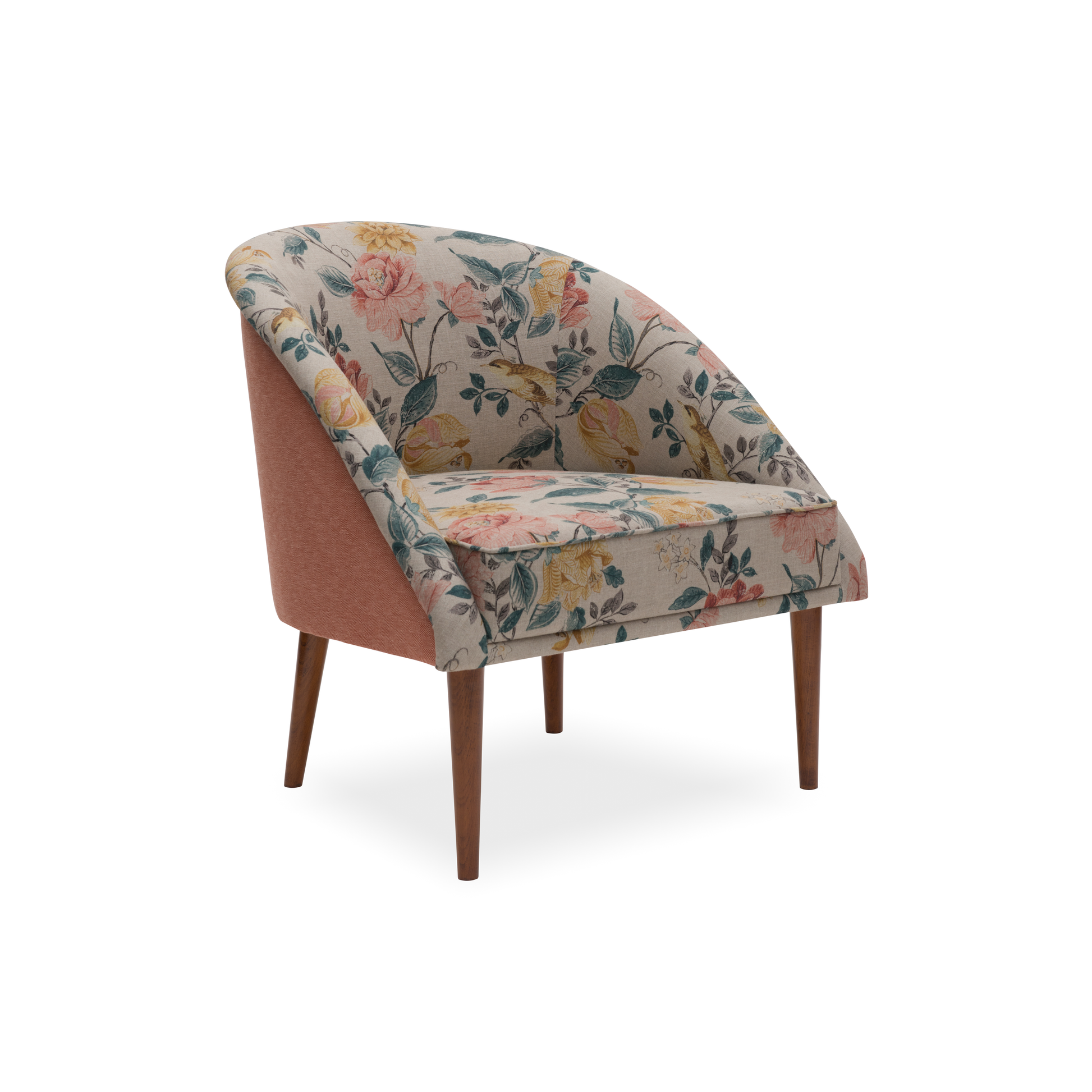 Medium Walnut_Camelia Coral