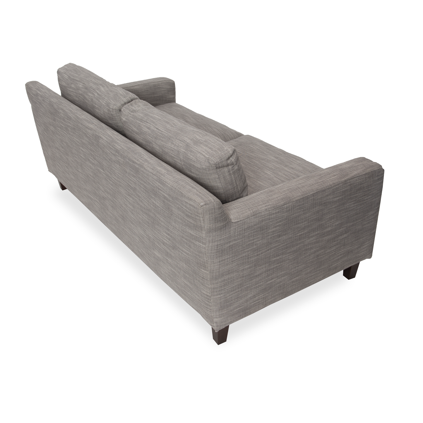 Textured Weave Fog_Walnut