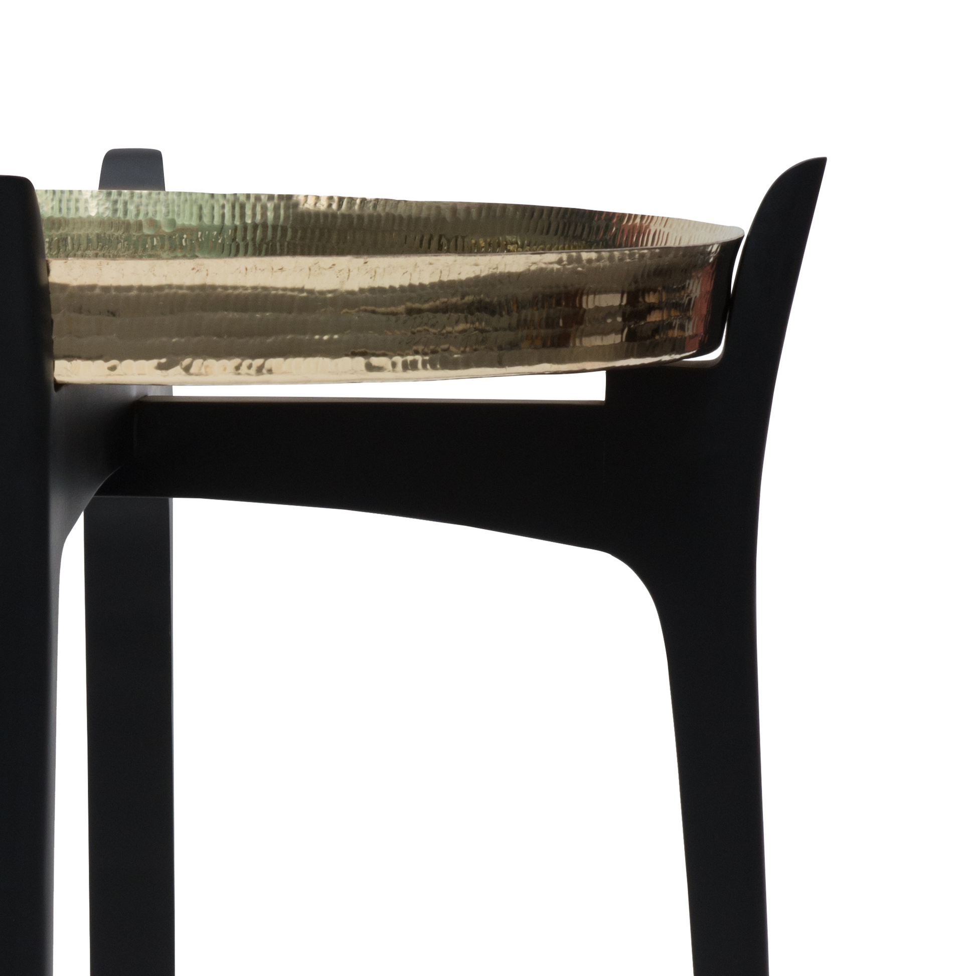 Brass Top and Black Finish