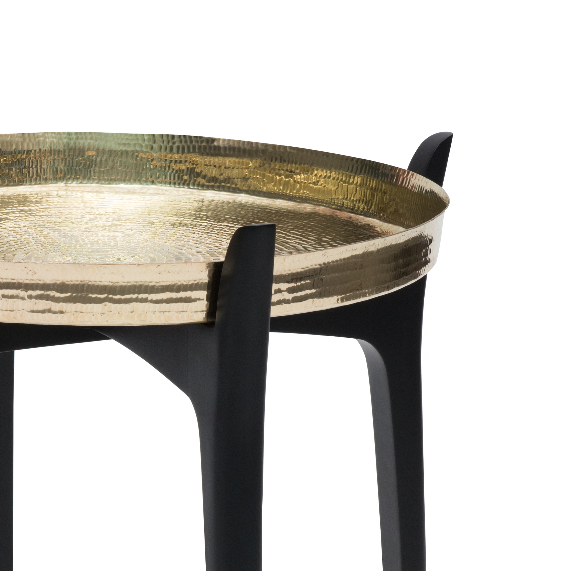 Brass Top and Black Finish