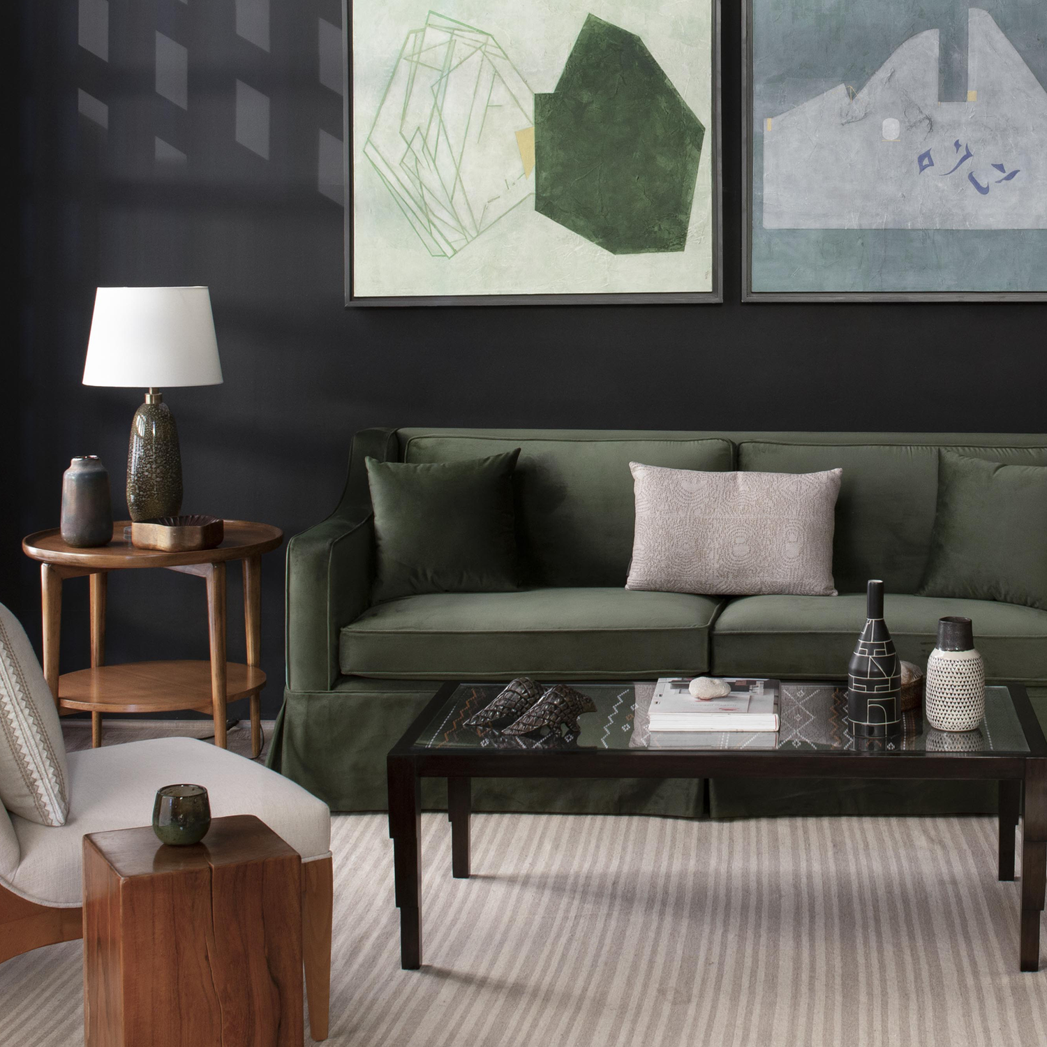Velvet Olive_Weathered Black