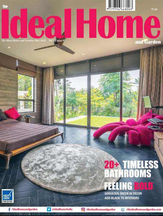 A Glow of Elegance: The Lily Lamp in Ideal Home and Garden in May 2021
