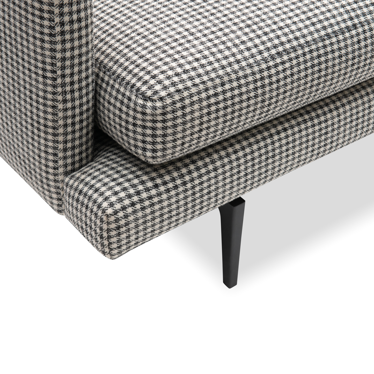 Peace Houndstooth_MS Matte Black