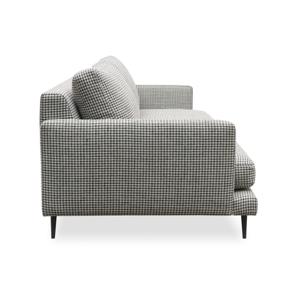 Peace Houndstooth_MS Matte Black