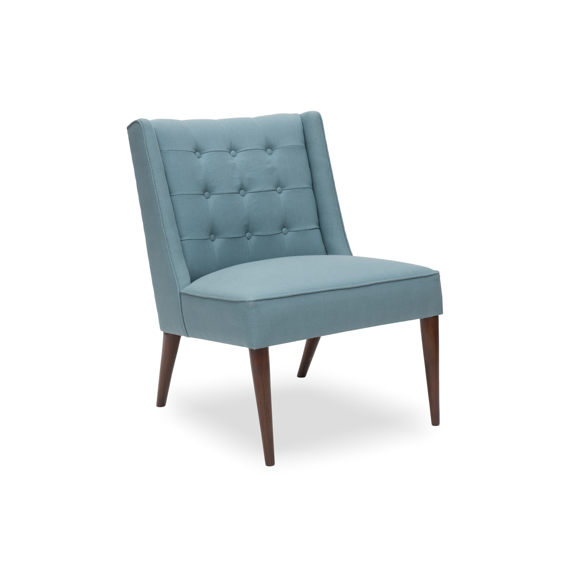 Dark Walnut_Cotton Linen Blue Mist