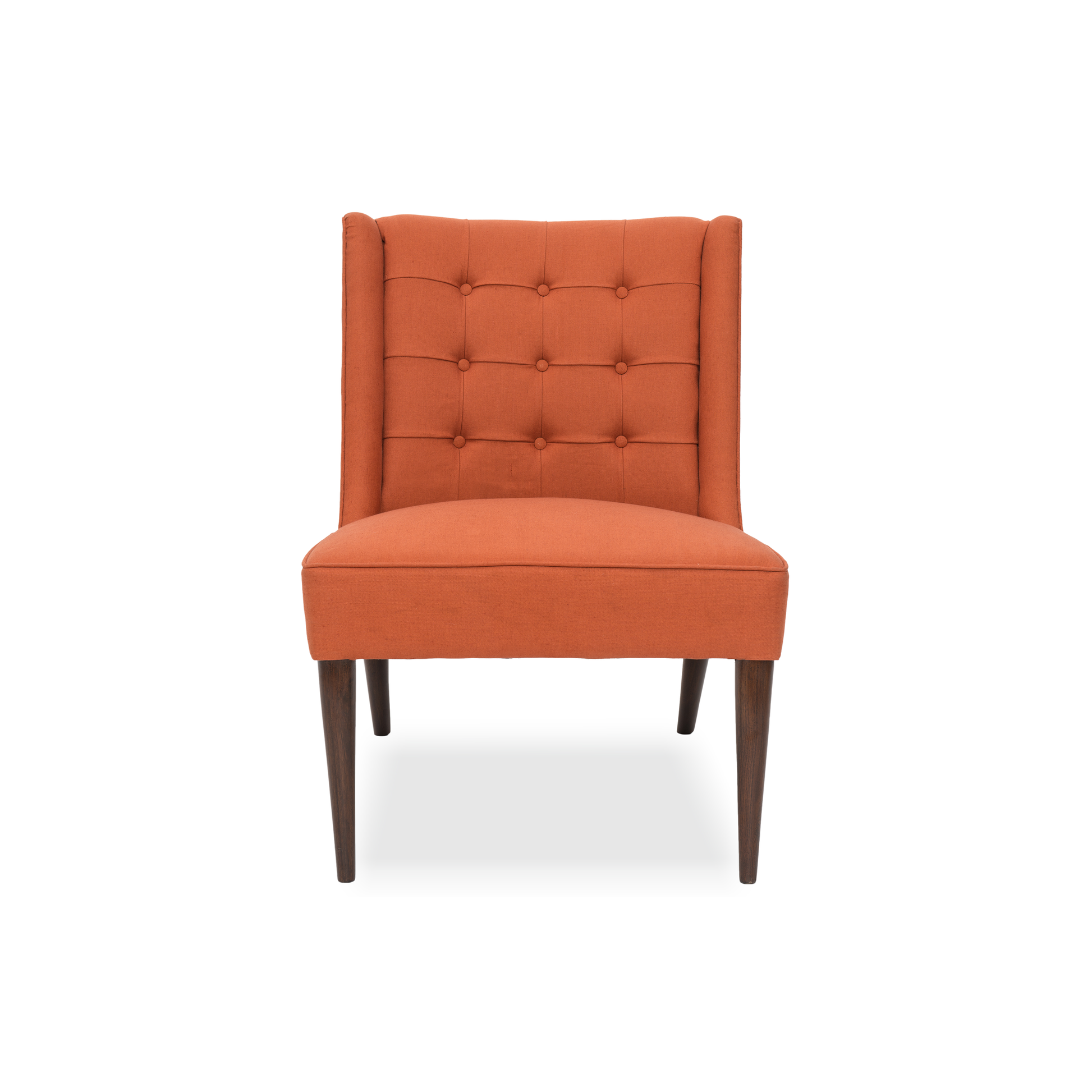Dark Walnut_Cotton Linen Rust