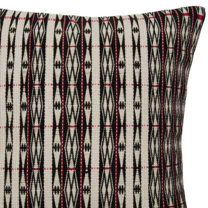 Woven Black Red