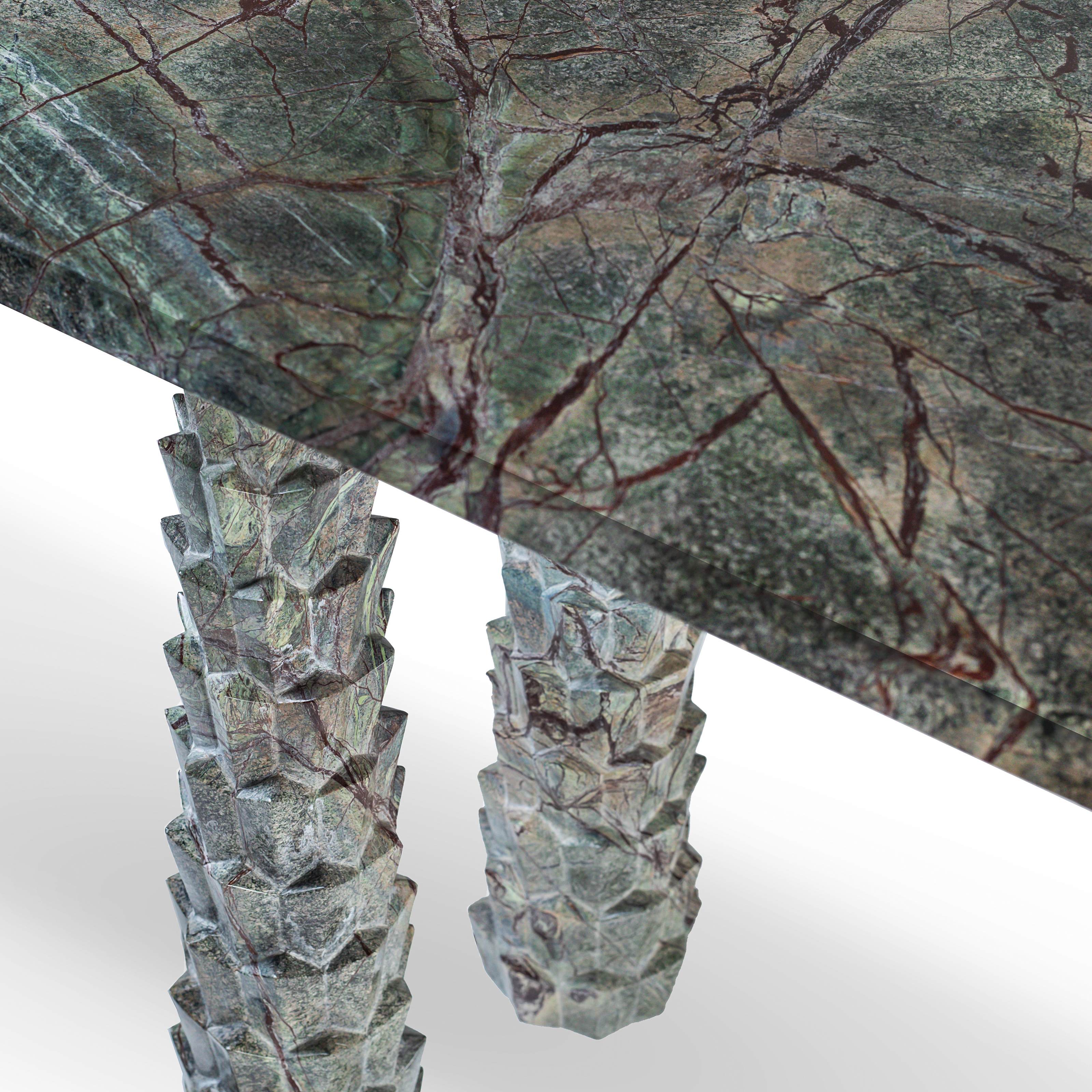 Forest Green Marble