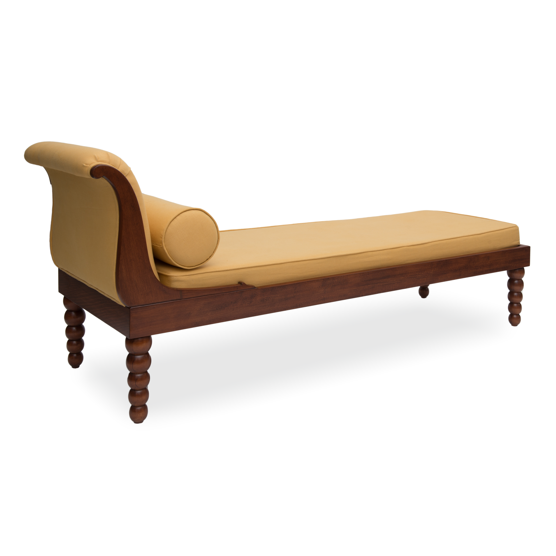 Dark Mahogany_Cotton Linen Gold