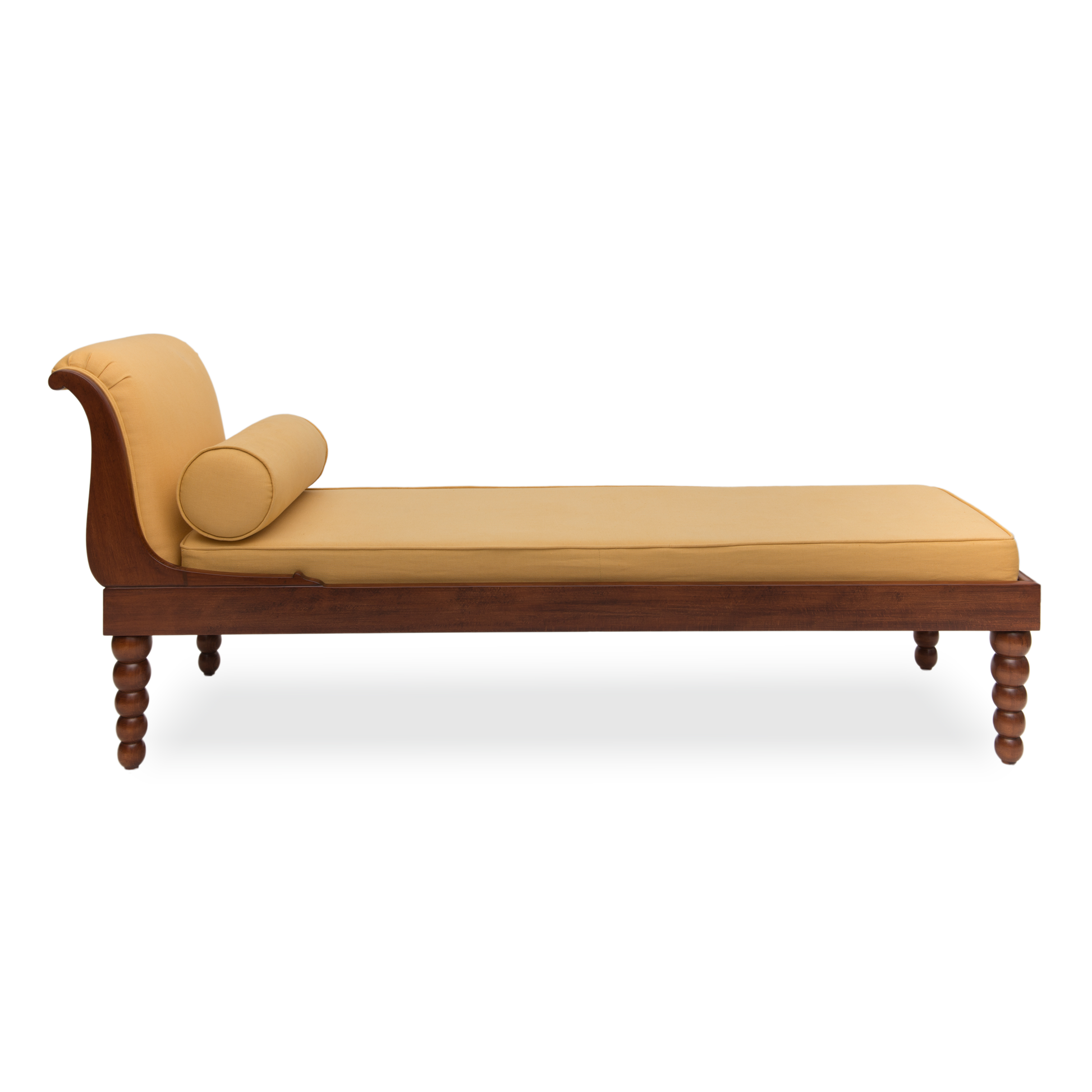 Dark Mahogany_Cotton Linen Gold