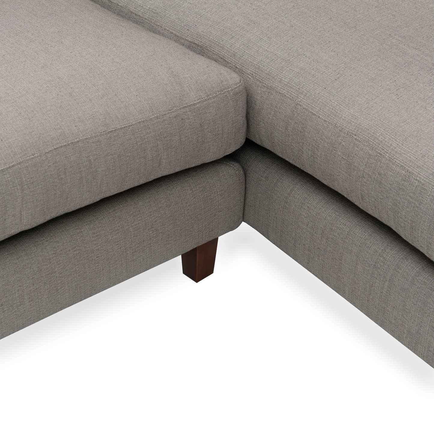 Textured Weave Fog_Walnut